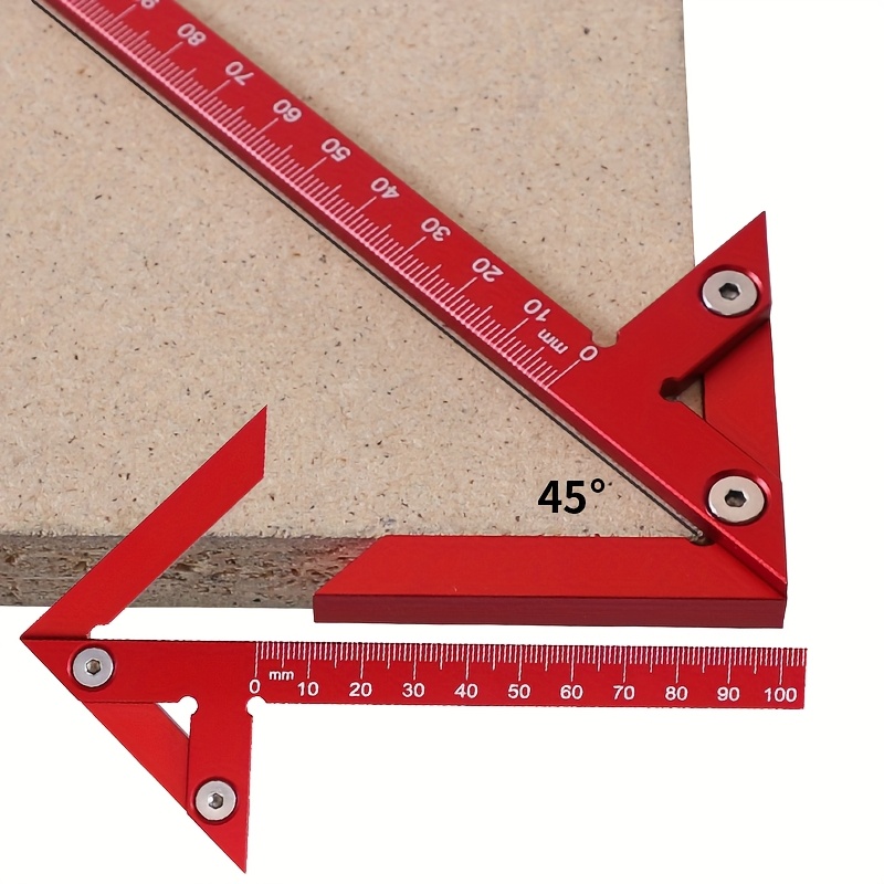 Woodworking Carpenter - 센터 파인더 라인 게이지 45/90도 각도