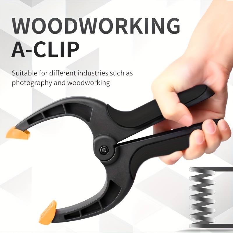 Woodworking Z Clips - 1개 6/9인치 플라스틱 나일론 조절식 목공
