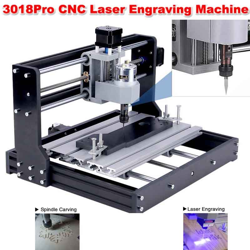Woodworking Machines - CNC 3018Pro 목공 조각기 15W 20W