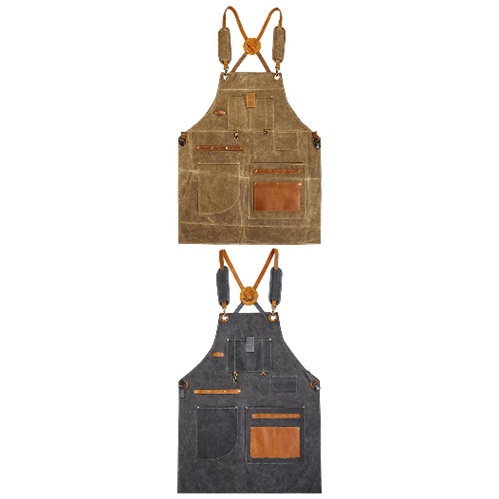 Woodworking Apron - 목공 작업 앞치마 두꺼운 공구 정리