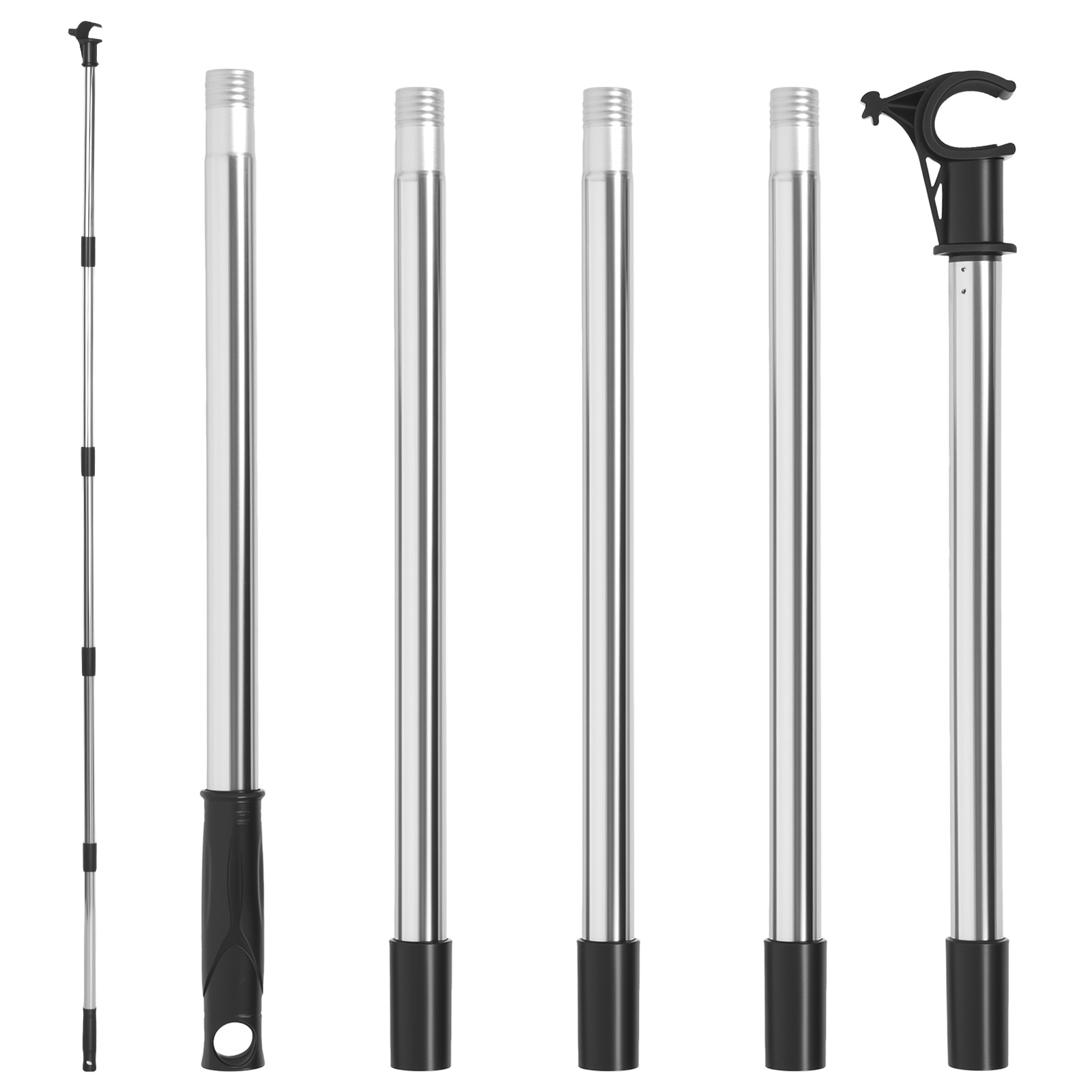 Woodworking Lofts - 78.7인치 창문 개폐기 스테인리스 스틸 분할형