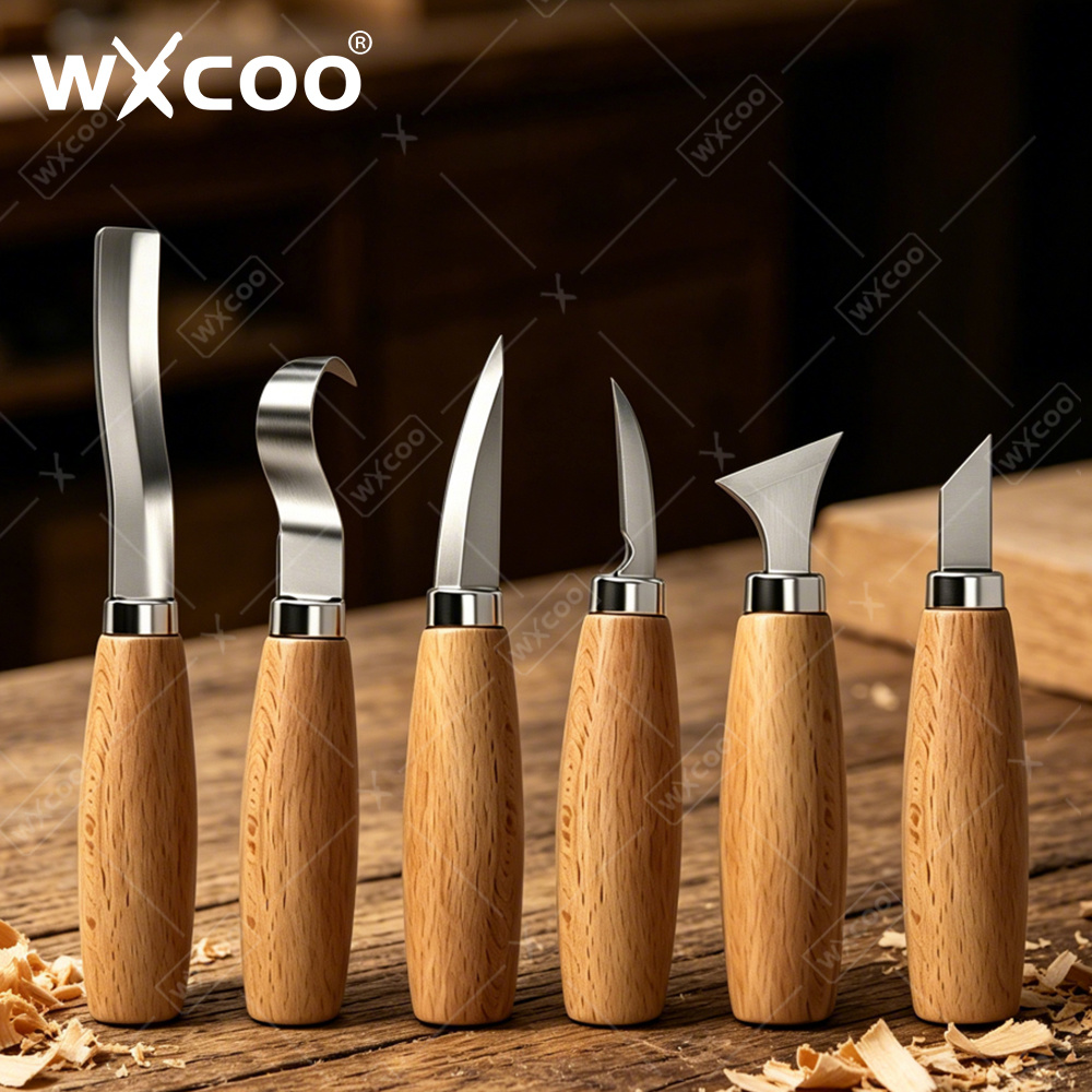 Woodworking Joinery - WXCOO 인체공학적 목공 조각용 훅 치즐