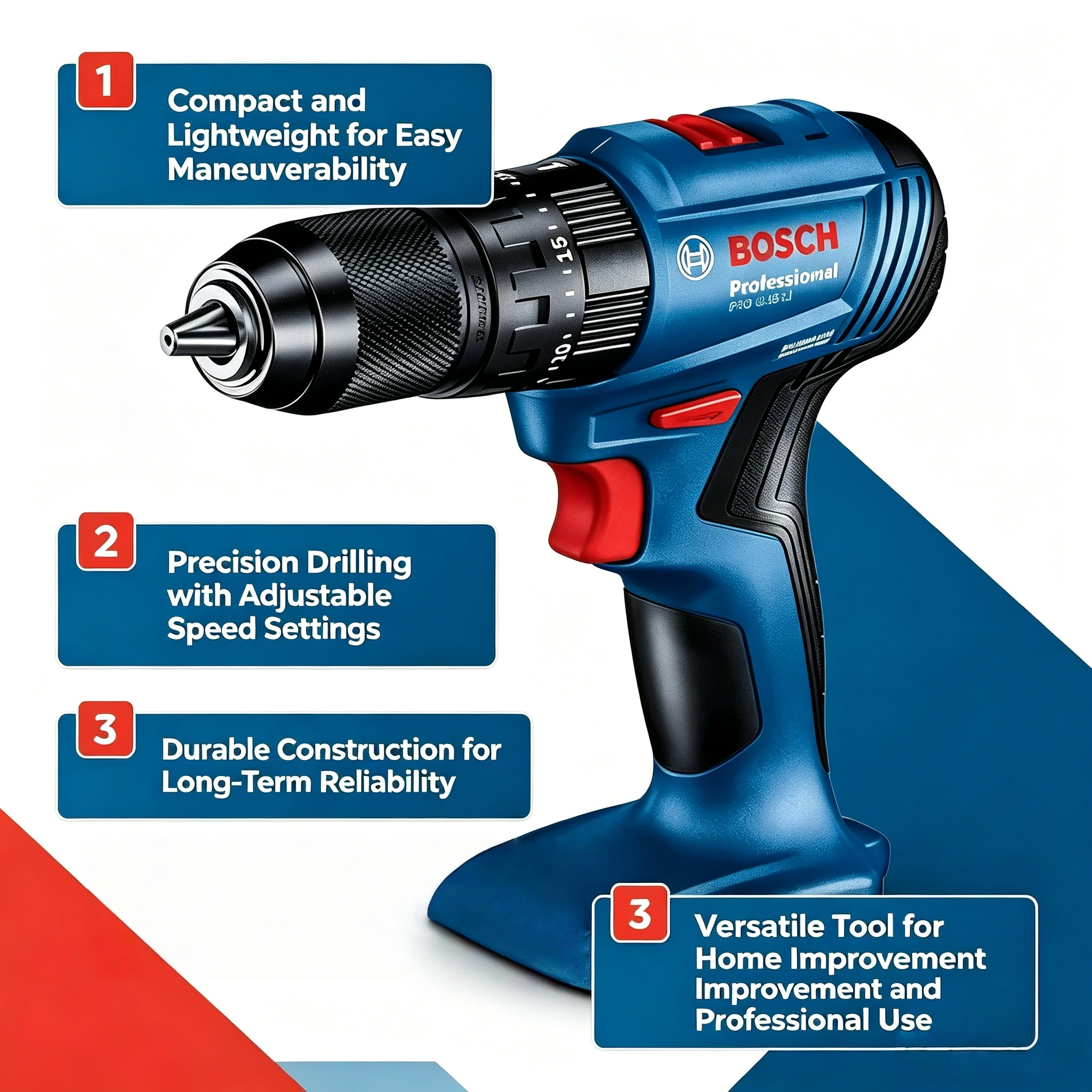 Bosch Drill Gsb 18V - 보쉬 GSB 185-LI 무브러시 충격 드릴,