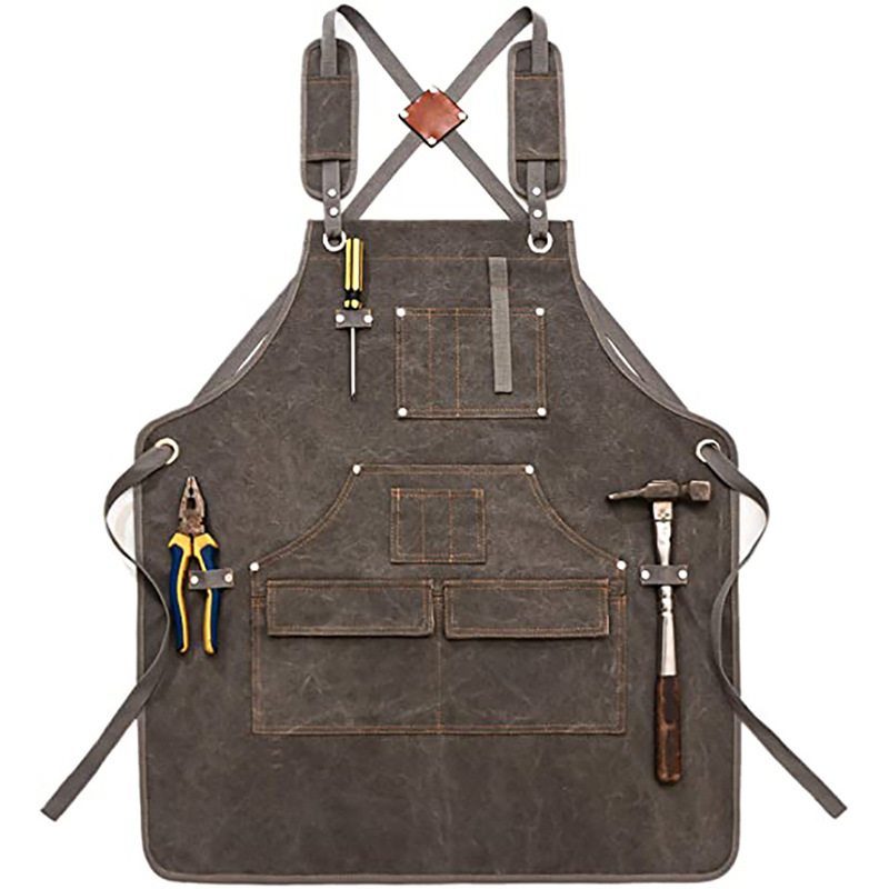 심플한 두꺼운 내마모성 캔버스 앞치마, 목공 및 정원  - Woodworking Apron 리뷰 및 가격