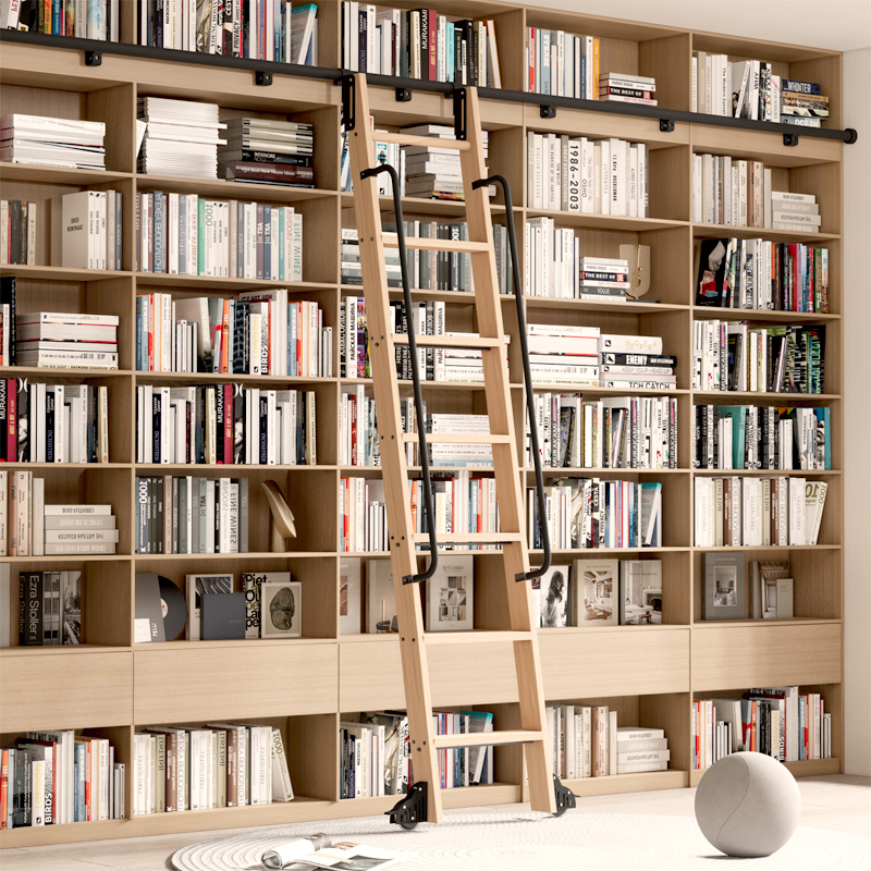 롤링 라이브러리 사다리 하드웨어 13FT(400cm)  - Woodworking Lofts 리뷰 및 가격
