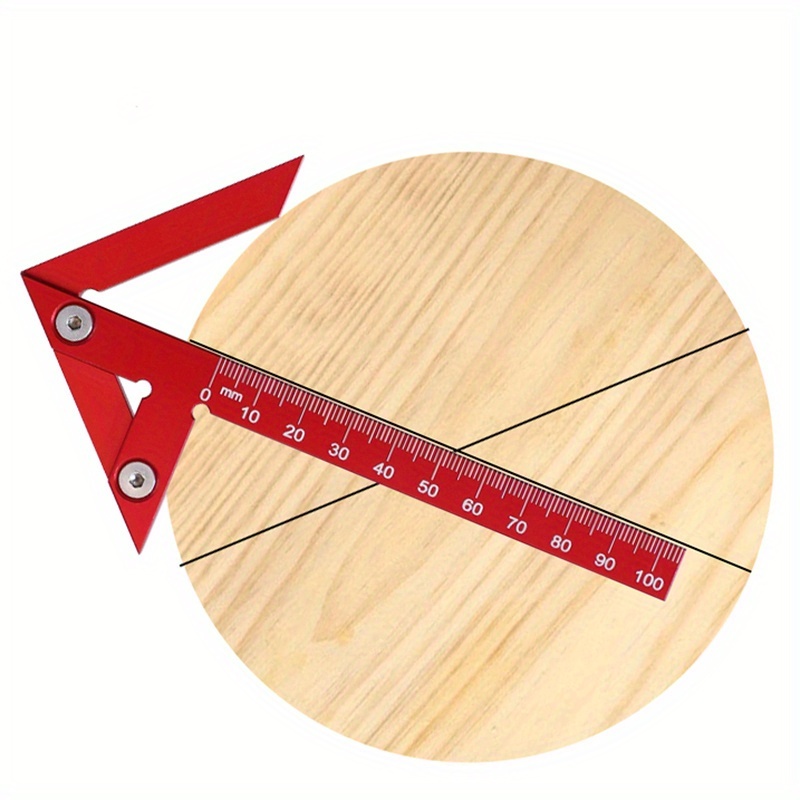 센터 파인더 라인 게이지 45/90도 각도 마킹 룰러, - Woodworking Carpenter 리뷰 및 가격