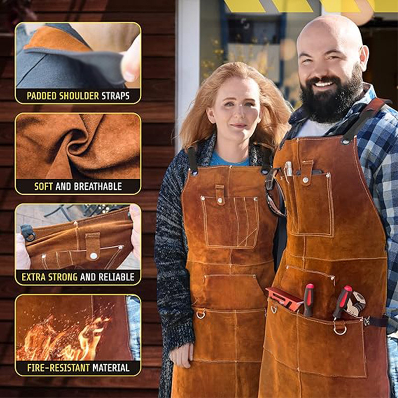 난연 및 방수 앞치마, 양면 플리스, 목공, 전기 기술 - Woodworking Apron 리뷰 및 가격