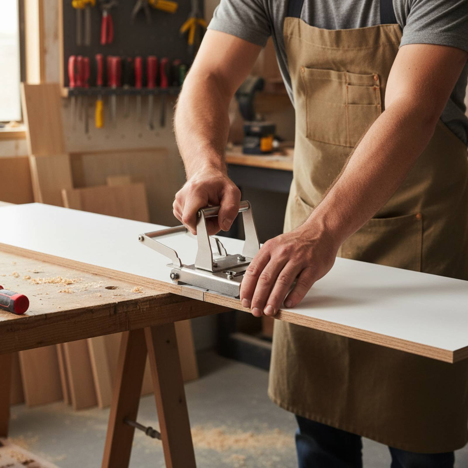 수동 테두리 밴드 트리머 사용하기 쉬운 테두리 밴딩 트 - Woodworking Carpenter 리뷰 및 가격