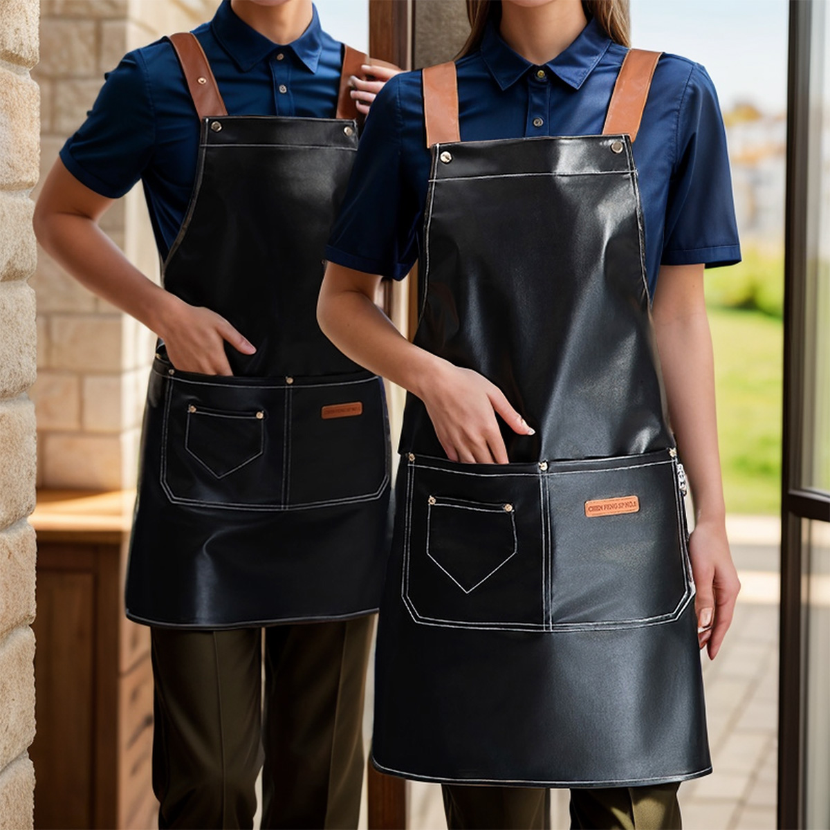 1피스 조절 가능한 PU 인조 가죽 앞치마, 다중 포켓 - Woodworking Apron 리뷰 및 가격