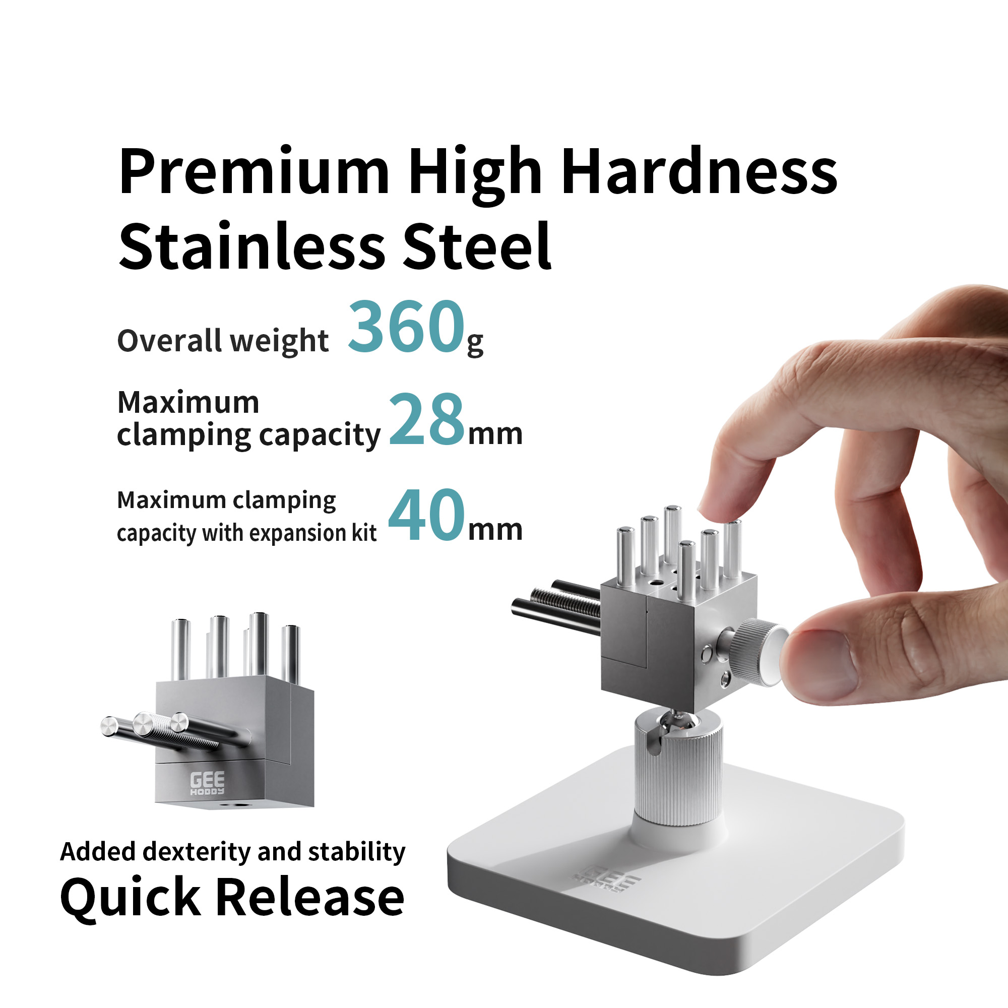 지하비 GH-TV 스테인리스 스틸 하비 바이스 360g - Woodworking Vice Quick Release 리뷰 및 가격
