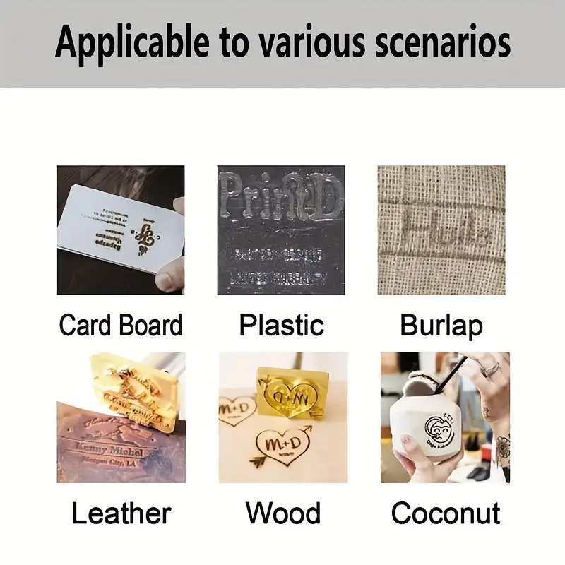 개인 맞춤형 로고 브랜딩 철제 스탬프 M8 맞춤 디자인 - Woodworking Logo Design 리뷰 및 가격