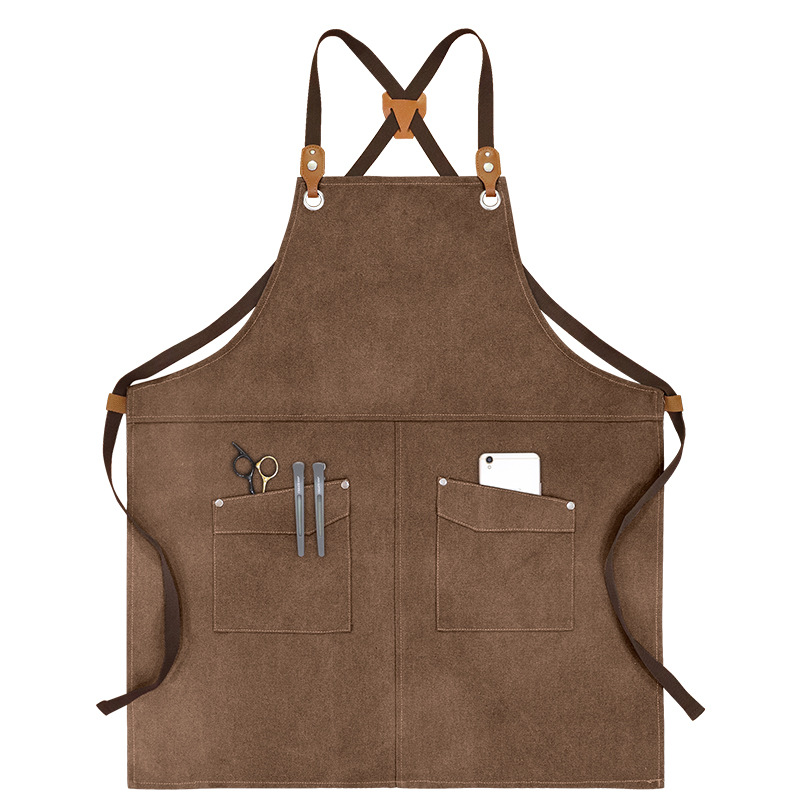 새로운 내구성이 뛰어난 남녀공용 캔버스 작업용 앞치마, - Woodworking Apron 리뷰 및 가격