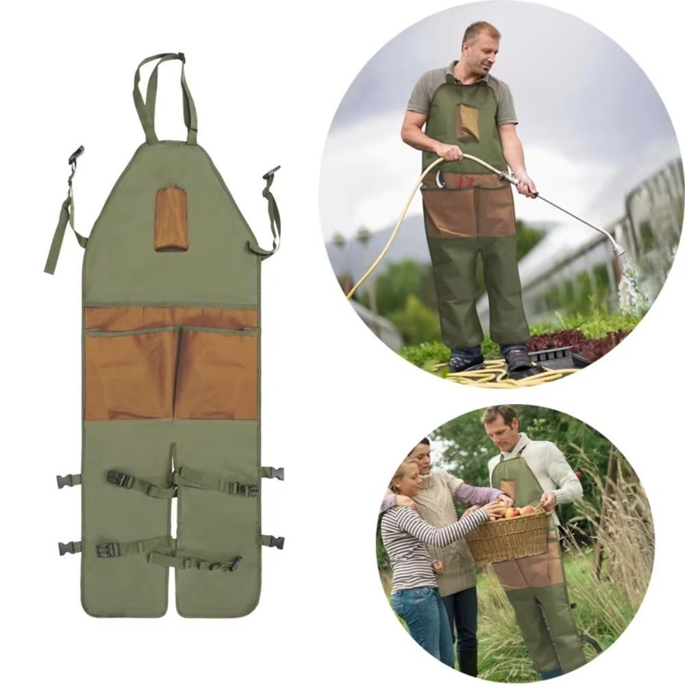 옥스포드 천 가드닝 레깅스 앞치마 확장형 대형 포켓 목 - Woodworking Apron 리뷰 및 가격