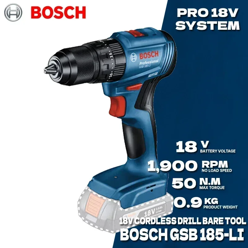 보쉬 GSB 185-LI 무브러시 무선 임팩트 드릴,  - Bosch Drill Gsb 18V 리뷰 및 가격