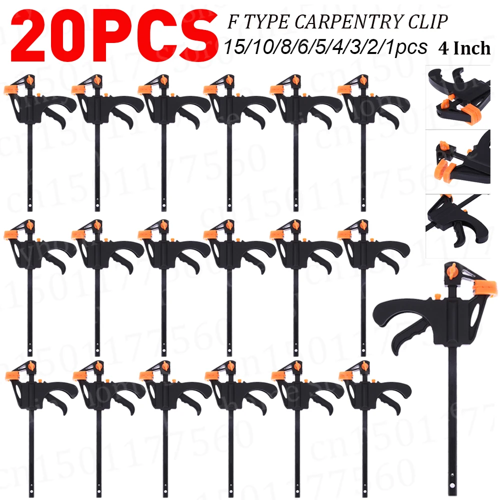 F 타입 목공 작업 바 클램프 클립, F 클램프 래칫, - Woodworking Z Clips 리뷰 및 가격