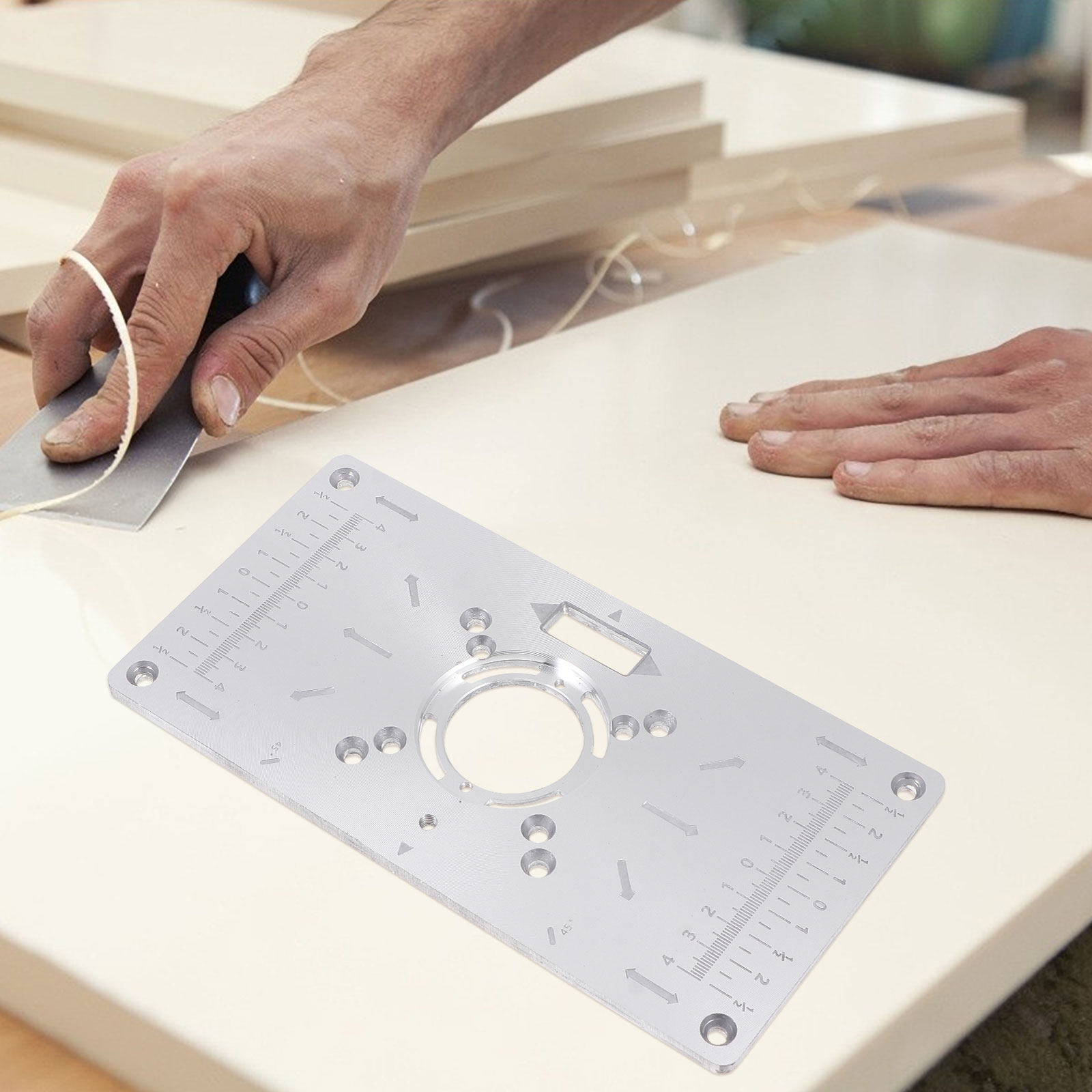 1세트, 알루미늄 합금 라우터 테이블 삽입판, 목공용  - Woodworking Machines 리뷰 및 가격